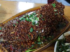 热拌土鲫鱼-人和水上飘(第一家店)