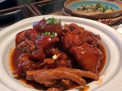 红烧猪脚-新安江畔·管家大院·建德菜(赛银店)
