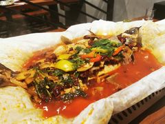 锡纸鲫鱼-庆峰龙虾烧烤(合肥一店)