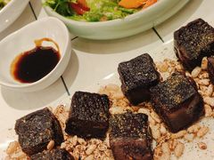 暗黑紫米糍粑-一味一诚•鲜嫩烤鱼(昌发展万科广场店)