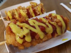 土豆火腿芝士热狗-青春米热狗