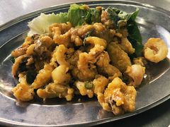 咸蛋鱿鱼-黄亚华小食店(Jalan Alor)