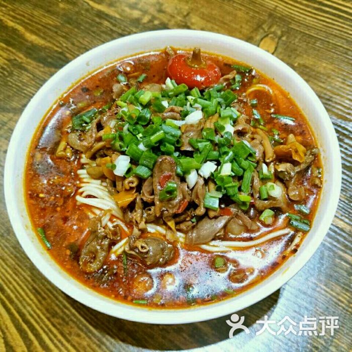 秦云老太婆摊摊面(曹杨路店)-秘制鸡杂面-菜-秘制鸡杂面图片-上海美食