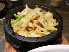 石锅有机花菜-庆合府重庆大排档(紫都城店)