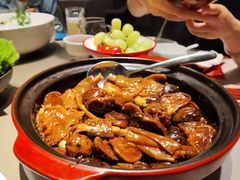 花菇煲狮头鹅掌翅煲-金海华·悦食东方(苏州中心商场店)