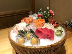 三文鱼刺身-清水日本料理铁板烧(学府路店)