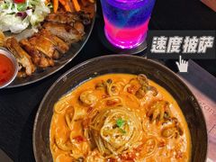 海鲜玫瑰八爪鱼意面-速度披萨(蓝色港湾店)