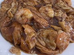虾仁独面筋-奥华餐厅·老张记(台基厂店)