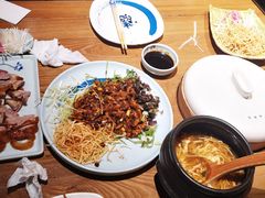 辛盤京酱肉丝-满园烤鸭·春饼(奥体万达店)