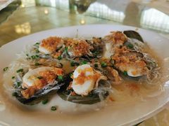 蒜蓉粉丝蒸带子-八景休閒山莊  廣東十大名山莊