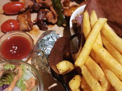 烤牛肉串拼盘套餐-遇见西木美式餐厅(体育路店)