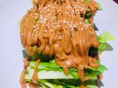 麻酱油麦菜-绿茶餐厅(华联万柳店)