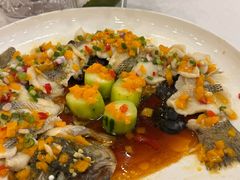 黄椒酱砂锅焗鲈鱼-粤盛海鲜平价店(洛溪食街店)