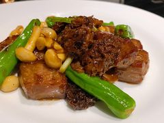 尖椒羊肚菌爆澳洲和牛粒-北京四季酒店·采逸轩