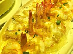 蒜蓉粉丝蒸开边虾-百味馆·粤菜·湛江菜(后海花园店)