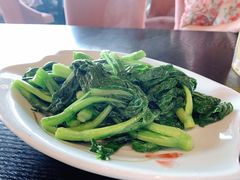 白灼广东菜心-柒园·三十年创意杭帮菜(龙湖滨江天街店)