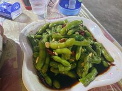 凉拌毛豆-桂萍特色牛筋牛杂(长堤街总店)