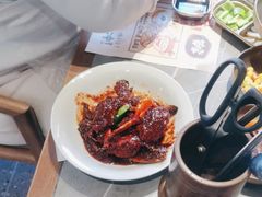 -草家酱蟹炭火烤肉店(珲春南路一店)