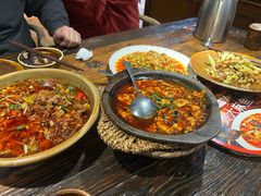 砂锅麻婆豆腐-懒人盐府人家·自贡大麻鱼(安贞店)