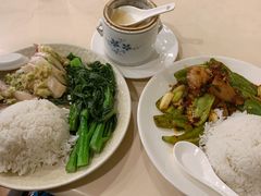 姜葱鸡饭-玲又珑美食(盘福路店)