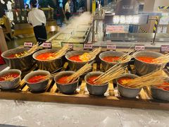 自助调料区-山焱·炭火自助烤肉(周浦万达店)