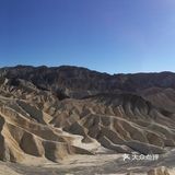 死亡谷，毫无生机，不同于土耳其的月亮地貌
