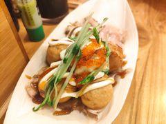 木鱼花章鱼小丸子-桃太郎创作料理(大坪店)