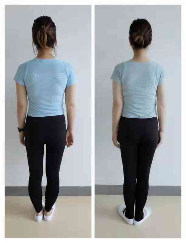 觅雅形体训练馆(双杭城店)-"早上体检回来,意外收到老师发来的对比图