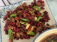 干煸肥肠-周鱼鳅饭店