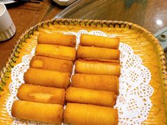 炸牛奶拼炸云吞-阿多私房菜(顺德店)