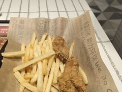 金沙咸蛋黄香辣鸡翅-肯德基(星河店)