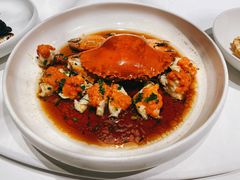 葱油蒸红膏蟹-玫瑰厅上海菜(兴国路店)