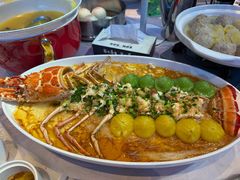 双色蒸龙虾-华膳楼·安徽地标美食·中华餐饮名店(文化公园店)