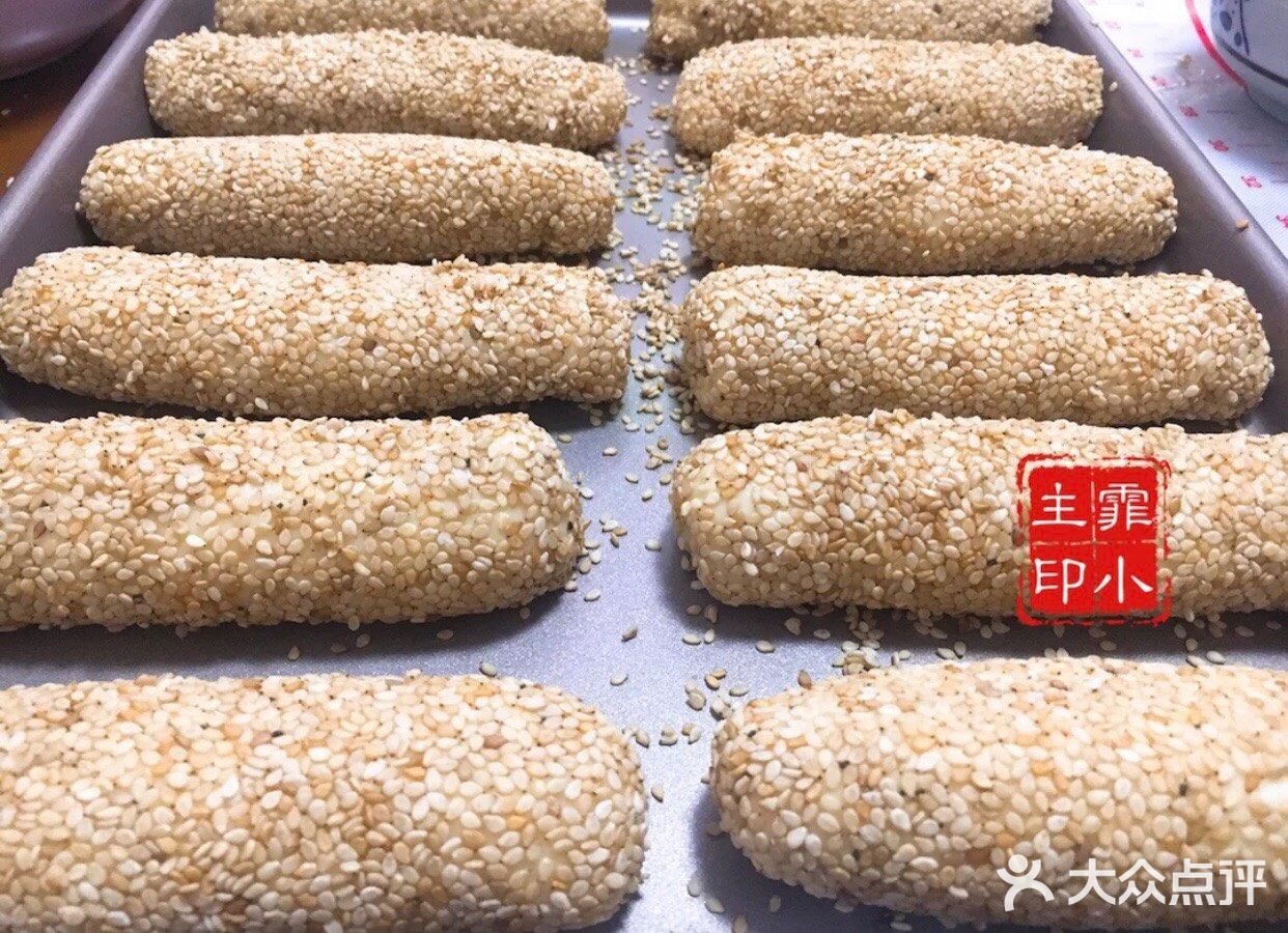 椰蓉心白芝麻奶香棒，随手拿着吃～