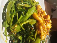 马拉盏炒通菜-大头虾越式风味餐厅(光明广场店)