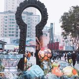 太古里的新年装置太美啦～