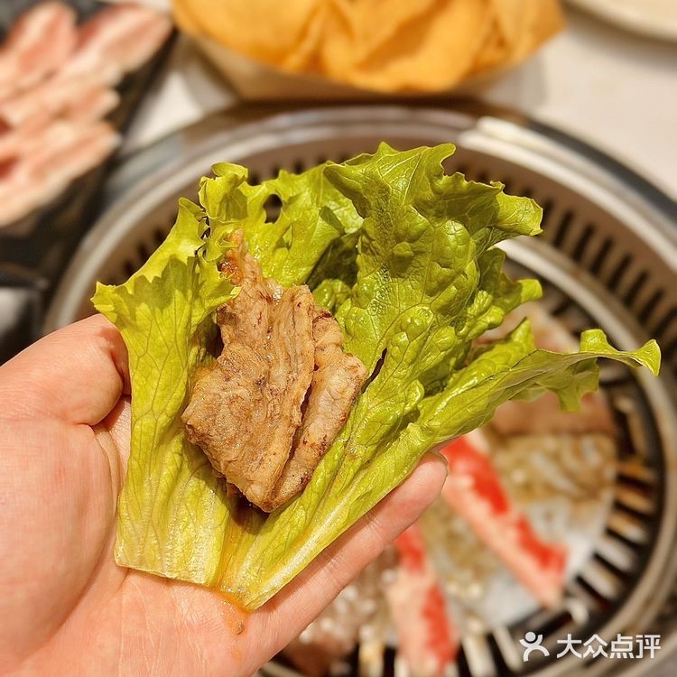  介家朝鲜族烤肉也太好吃了叭，香！