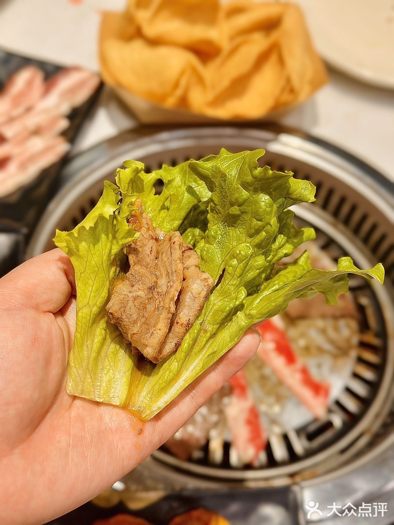  介家朝鲜族烤肉也太好吃了叭，香！