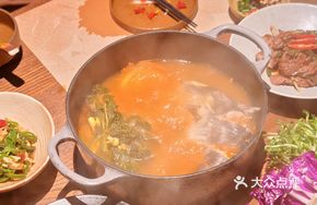 Wild Kiwi Sour Soup with River Eel
