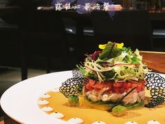 阿拉斯加帝王蟹配龙虾汤啫喱-AZUL by FUEL蓝色·法式酒馆(琶醍店)