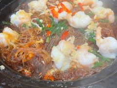 金银蒜蒸凤尾虾-绿茶餐厅(蓝色港湾店)