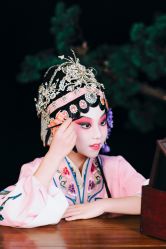 -后宫·古装汉服京剧儿童亲子全家福摄影