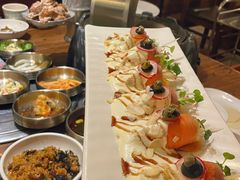 熏制三文鱼卷-坦坦大炉·韩式烤肉(望京店)