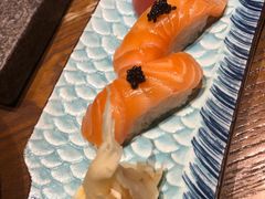黑蟹子三文鱼腩寿司-傑·料理·海鲜放题(佛山文华荟店)