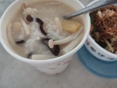 干贝鲜菌粥-粤仔湾砂锅粥(金太湖店)