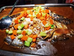 -探鱼·鲜青椒爽麻烤鱼(北京路天河城店)