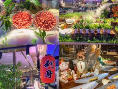 自助取餐区-乔哥铭洋海鲜自助(皇城恒隆广场店)