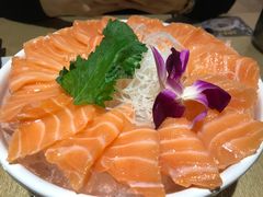 三文鱼刺身-万岁寿司(蓬江万达店)