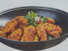 干煸鸡翅-渝蛙馆(新百店)