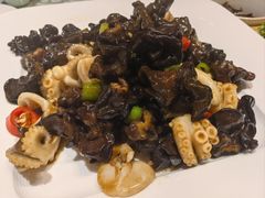 核桃木耳爆八带-老德州四合院·德州菜(天衢路店)